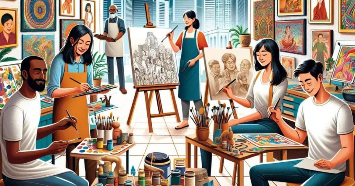सिंगापुर में आर्ट थेरेपी स्टूडियो व्यवसाय स्थापित करना