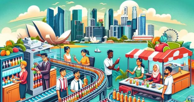 Menetapkan Perniagaan Minuman di Singapura