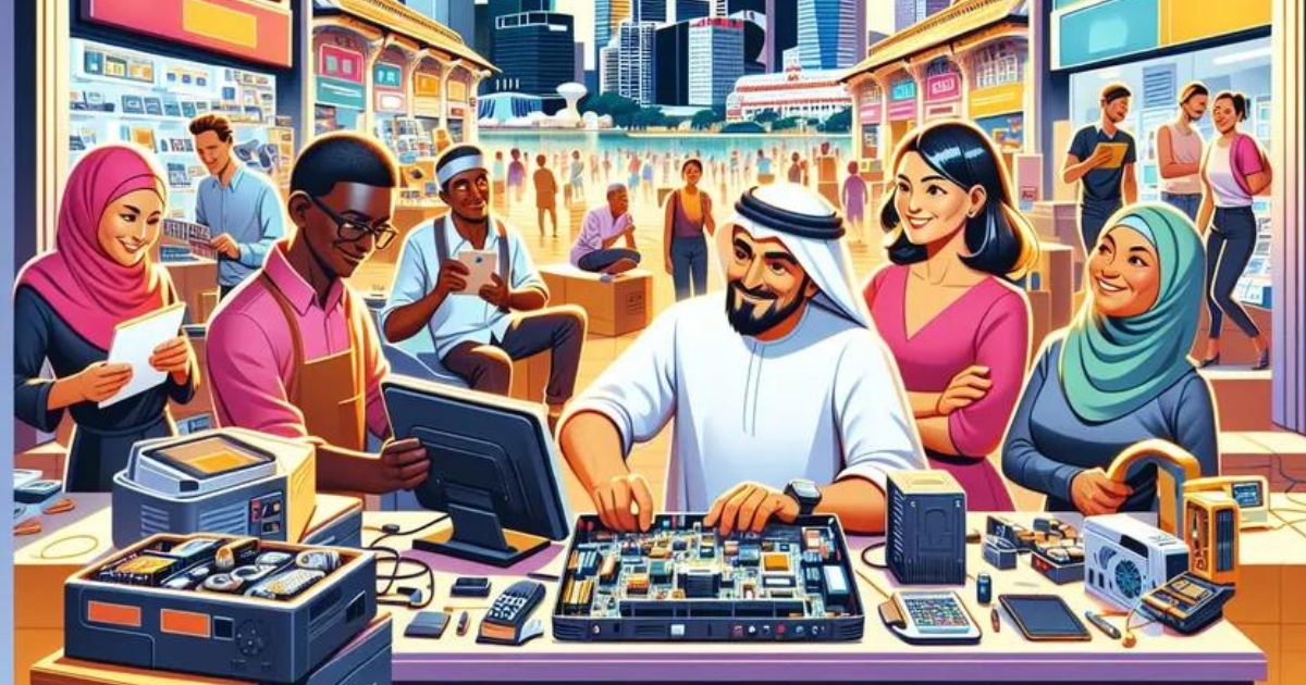 Menetapkan Perniagaan Elektronik di Singapura