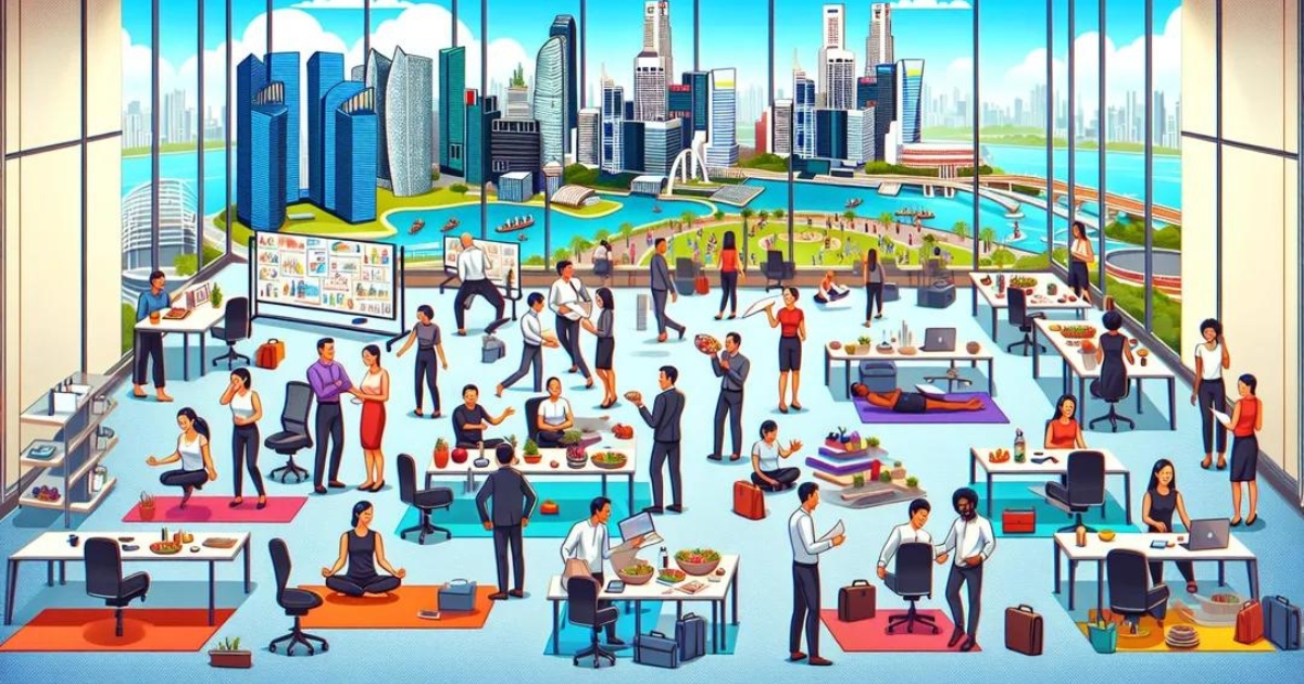 Menetapkan Perkhidmatan Kesejahteraan Korporat Firma Perniagaan di Singapura