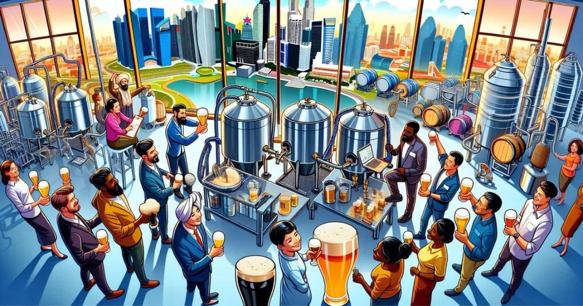 在新加坡建立精酿啤酒酿造业务