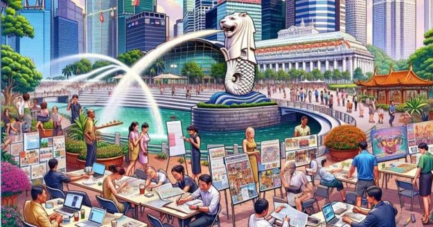 在新加坡建立文化活动推广业务