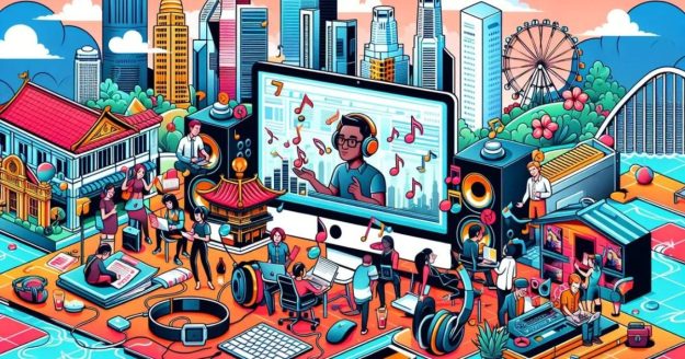 Mendirikan Bisnis Distribusi Musik Digital di Singapura
