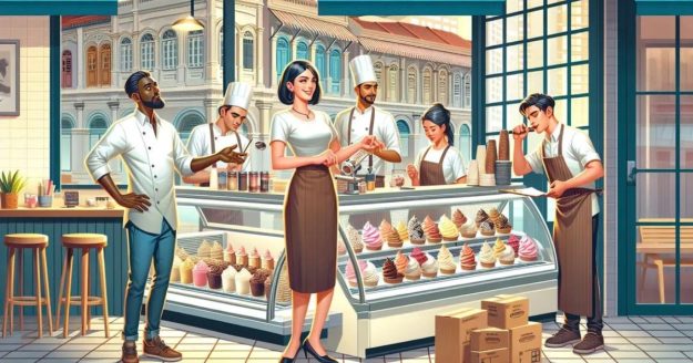 Mendirikan Bisnis Toko Es Krim Gourmet di Singapura