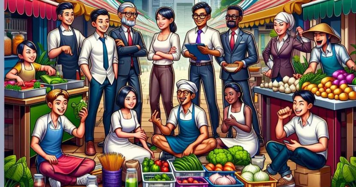 Thiết lập Kinh doanh Quầy Thức ăn ở Singapore