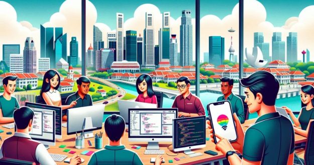 Menetapkan Perniagaan Pembangunan Aplikasi Mudah Alih di Singapura