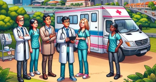 Thiết lập Doanh Nghiệp Phòng Khám Y Tế Di Động tại Singapore