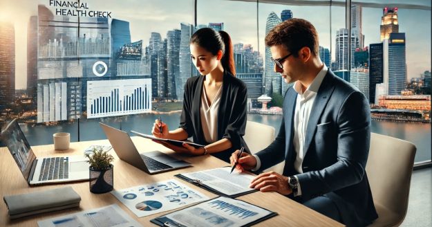 Bước thực hiện kiểm tra sức khỏe tài chính tại Singapore