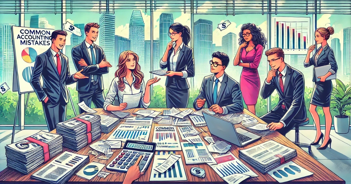 Common Accounting Mistakes in Singapore and How to Avoid Them Common Accounting Mistakes in Singapore and How to Avoid Them