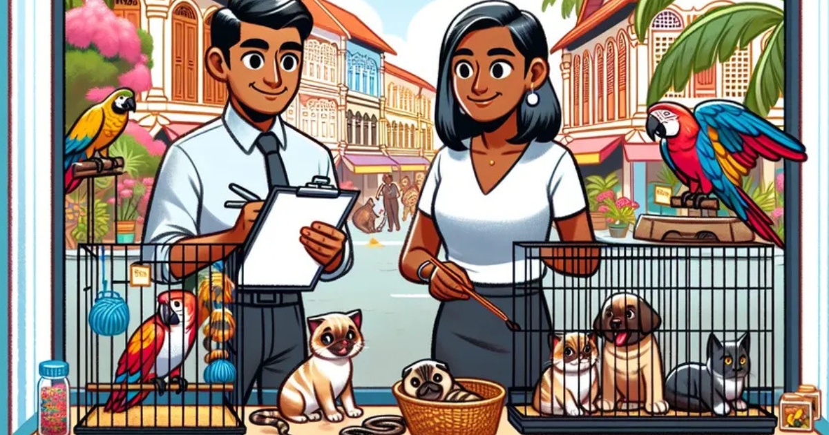 Thiết lập Kinh doanh Cửa hàng Thú cưng tại Singapore