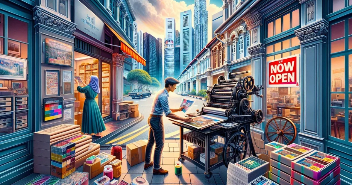 सिंगापुर में प्रिंट व्यवसाय स्थापित करना सिंगापुर में प्रिंट व्यवसाय स्थापित करना