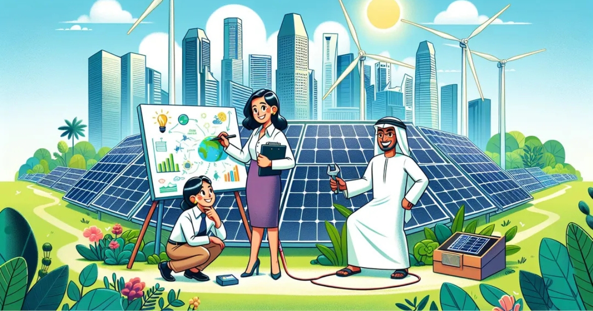 Thiết lập Doanh nghiệp Năng lượng Tái tạo tại Singapore