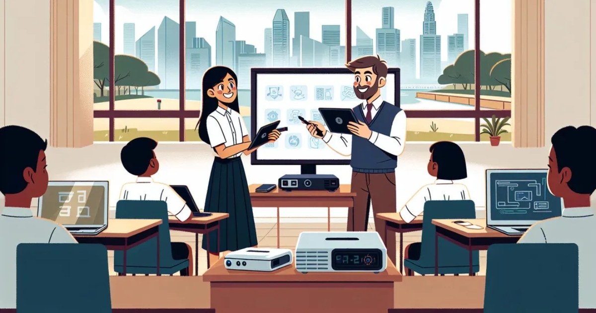 在新加坡建立智能课堂技术供应商业务