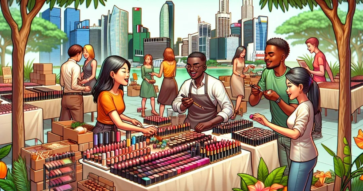 在新加坡建立素食化妆品品牌业务